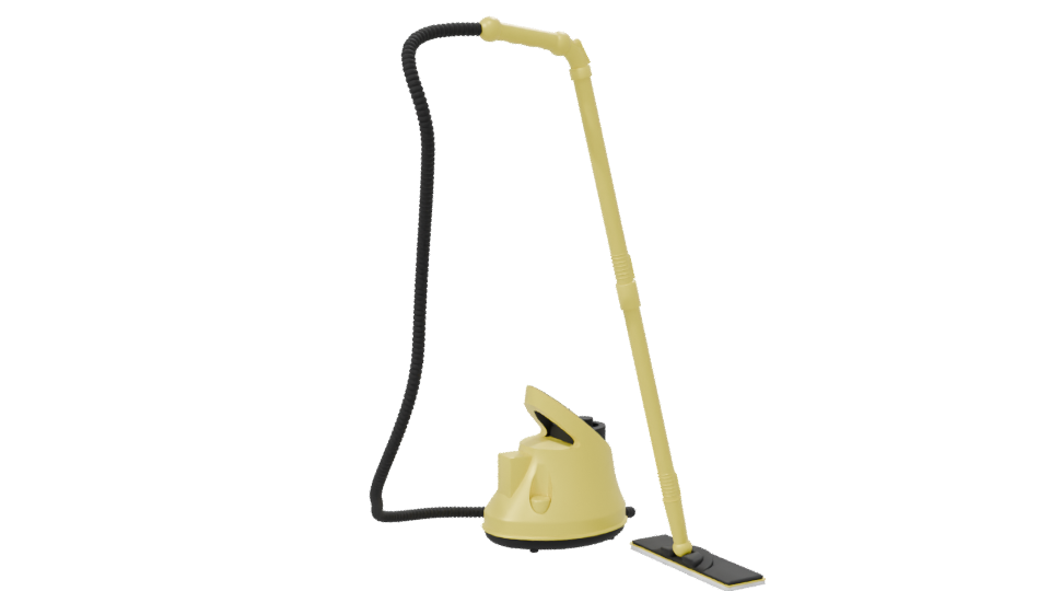 Stylish Steamer Cleaning Device 3D - Professional 3D Model Render 7