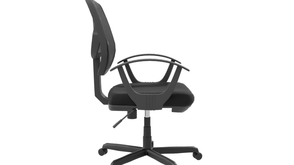 Contemporary Ergonomic Office Chair 3D Model - Professional 3D Model Render 8