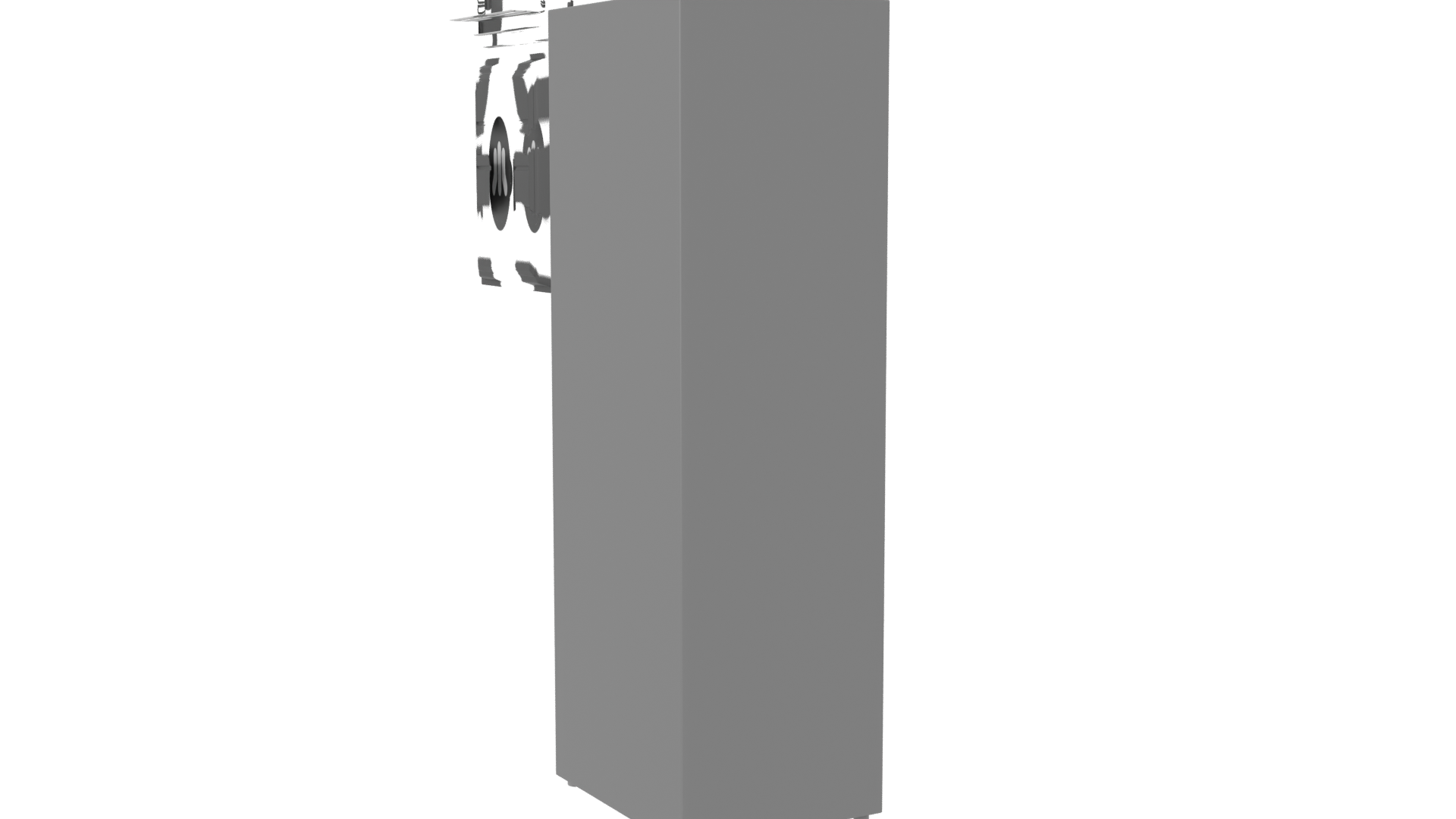 Mademsa Refrigerator 3D Model - Professional 3D Model Render 7