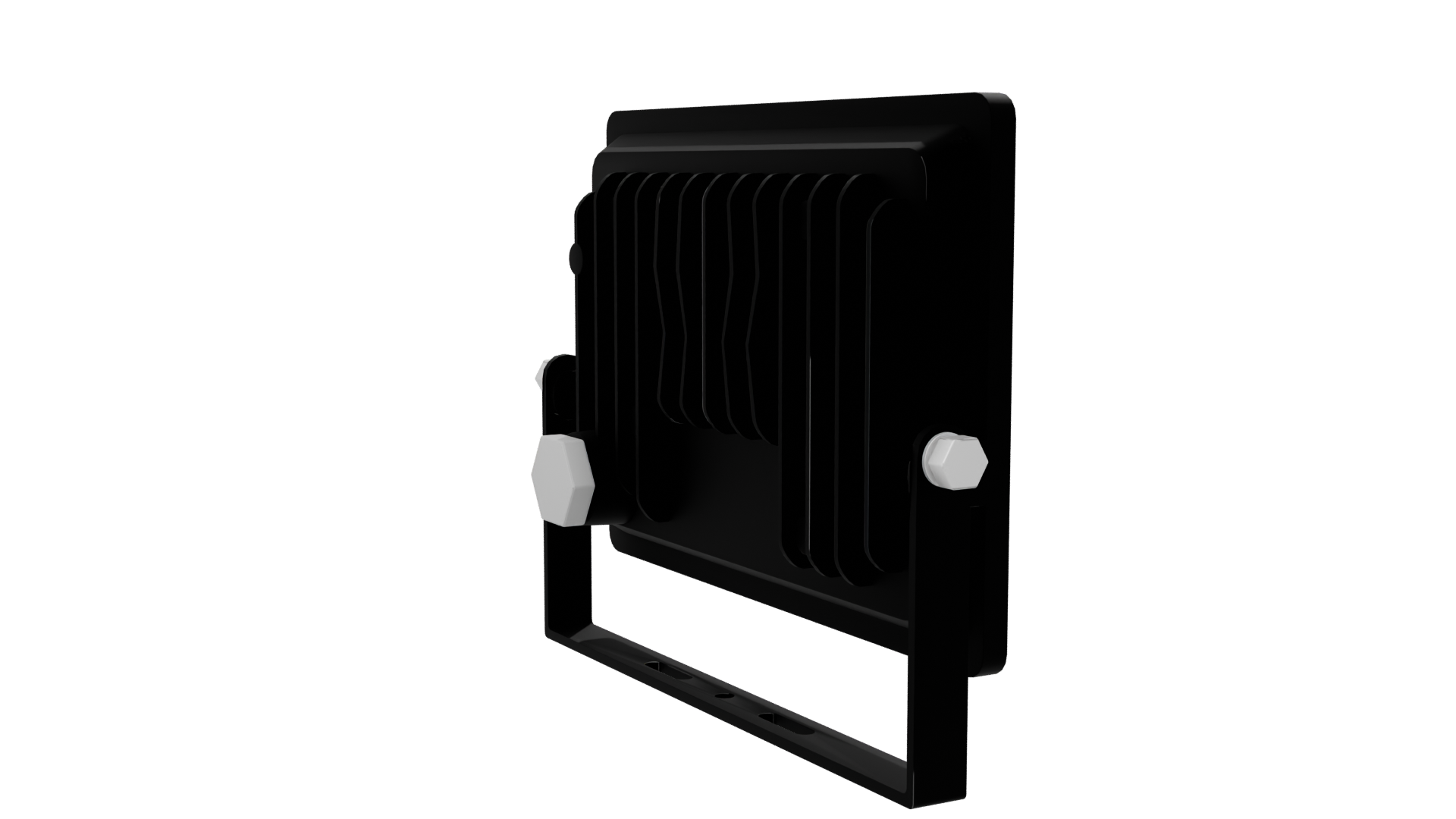 Modern LED Floodlight 3D Model - Professional 3D Model Render 7