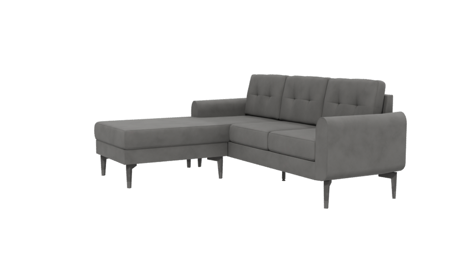 Stylish Modular Sofa 3D Model - Professional 3D Model Render 13