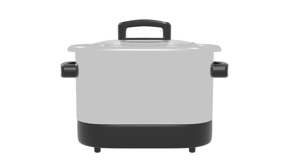 Stylish Multi-Cooker 3D Model - Professional 3D Model Render 5