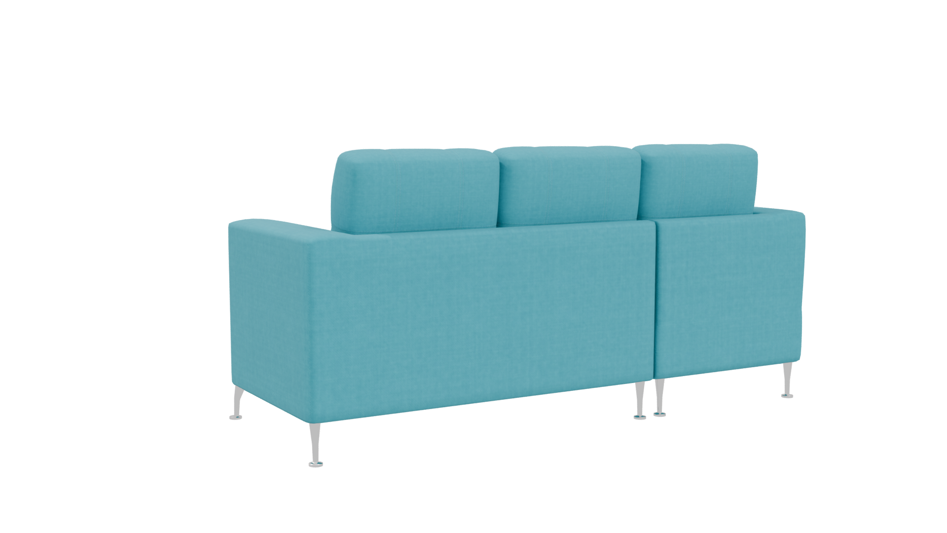 Left Corner Sectional Sofa 3D - Professional 3D Model Render 4