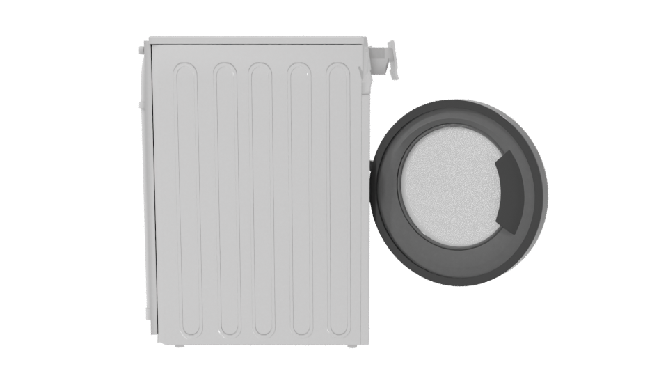 Modern Washing Machine 3D Model - Professional 3D Model Render 8