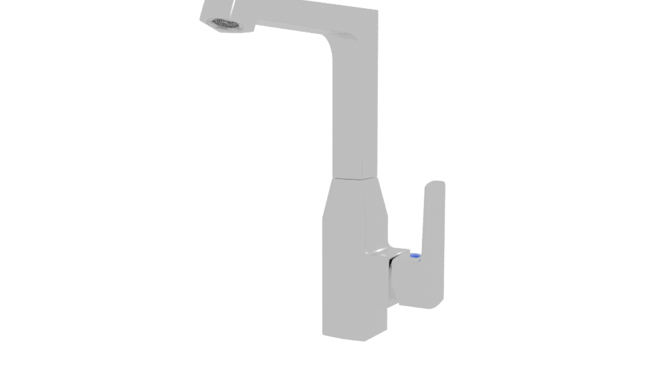 Metallic Robotic Arm Model - Professional 3D Model Render 12