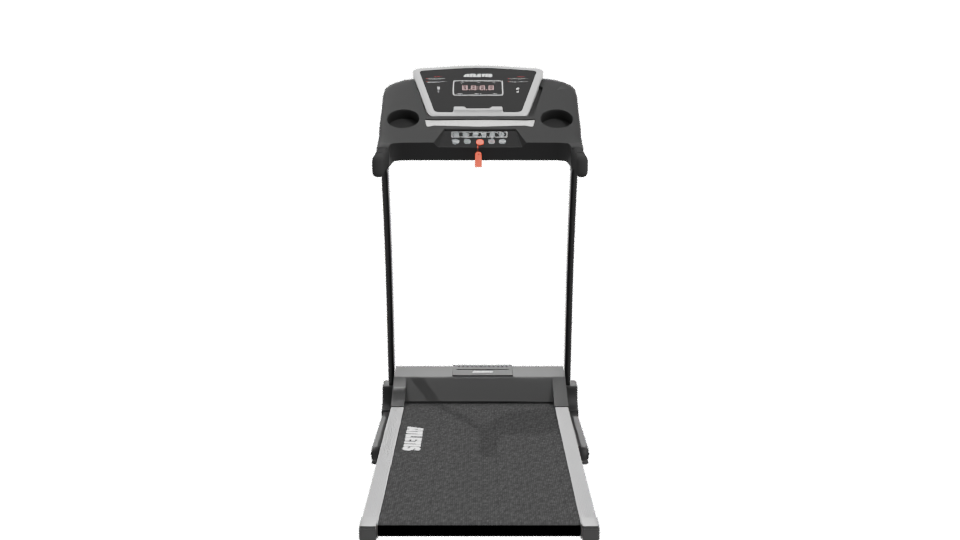 Compact Folding Treadmill Model - Professional 3D Model Render 11