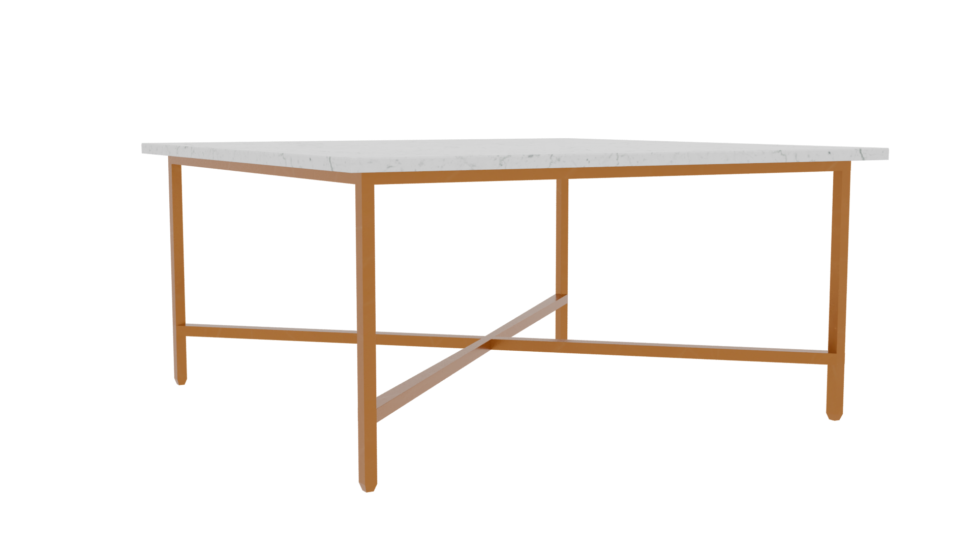 Modern Square Dining Table 3D - Professional 3D Model Render 13