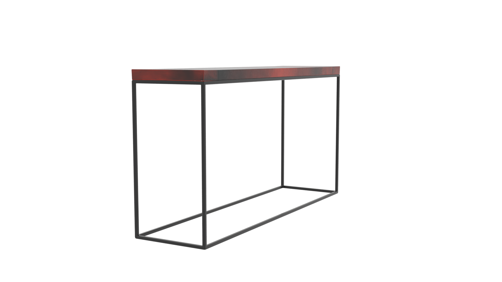 Stylish Modern Console Table 3D - Professional 3D Model Render 3
