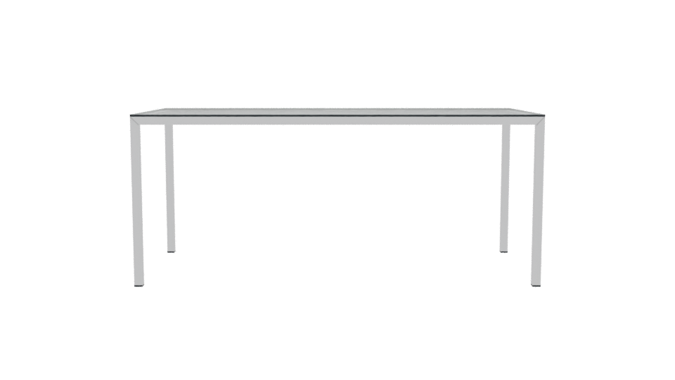 Modern Glass Dining Table 3D - Professional 3D Model Render 11