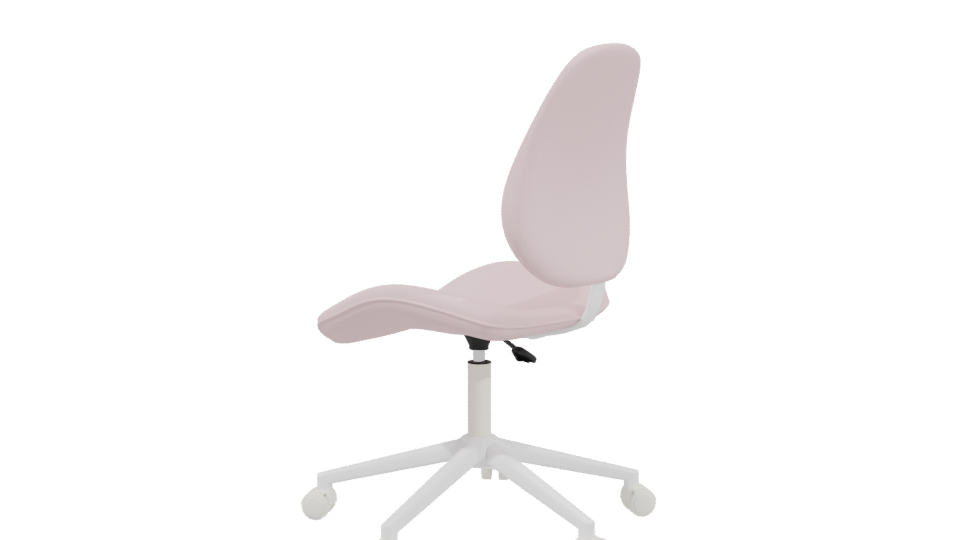 Stylish Ergonomic Office Chair 3D - Professional 3D Model Render 3