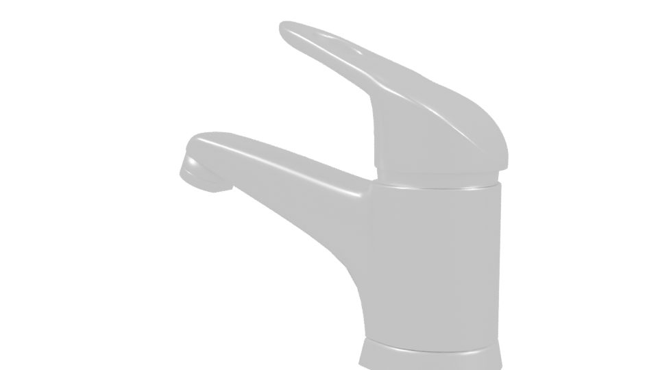 Modern Bathroom Faucet 3D - Professional 3D Model Render 3