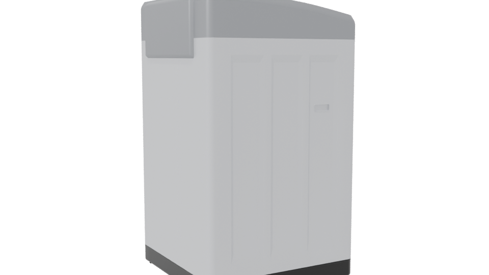 Compact Modern Washing Machine Model - Professional 3D Model Render 7
