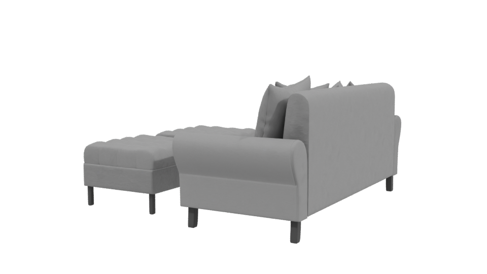 Sofa Lua Modern 3D Model - Professional 3D Model Render 3