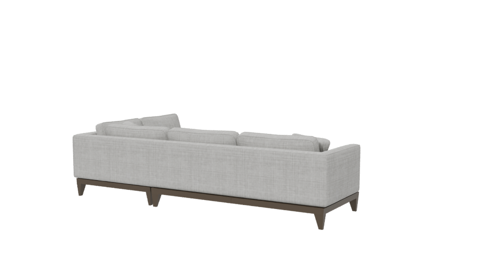 Stylish Modular Sofa 3D - Professional 3D Model Render 6