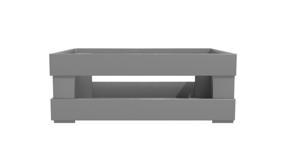 Stylish Minimalist Storage Crate 3D Model - Professional 3D Model Render 11