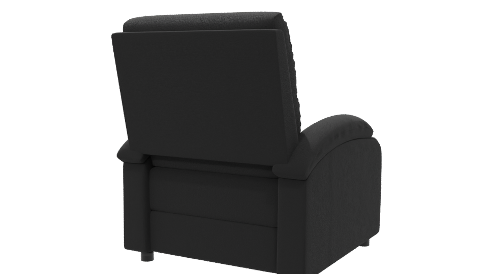 Stylish Reclining Chair 3D Model - Professional 3D Model Render 6