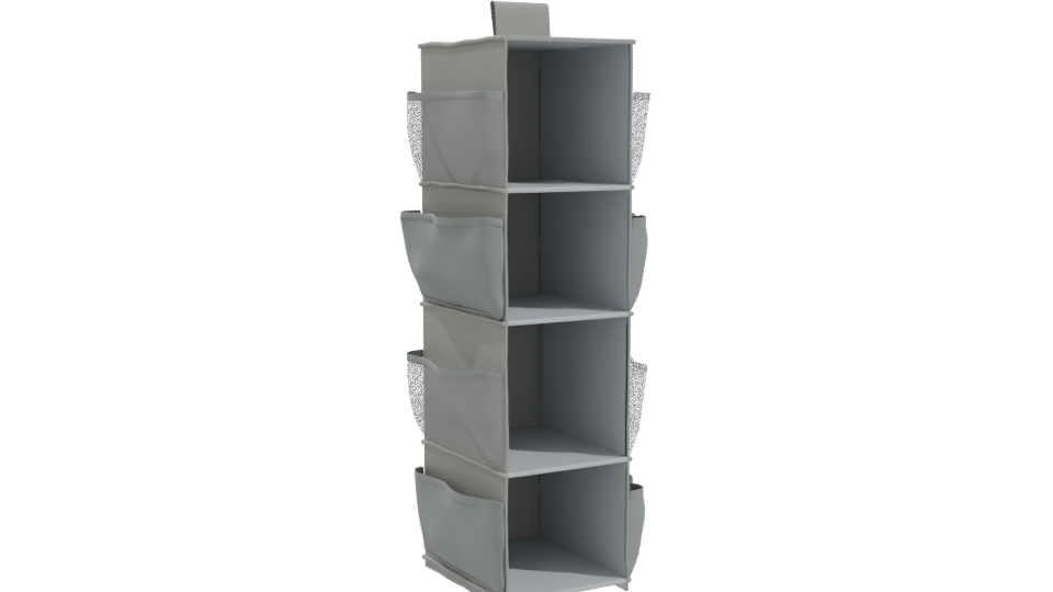 Tie Hanging Organizer 3D Model - Professional 3D Model Render 10
