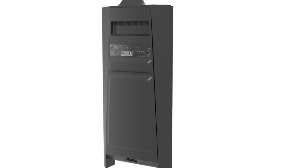 Sleek Modern Console Table 3D - Professional 3D Model Render 6