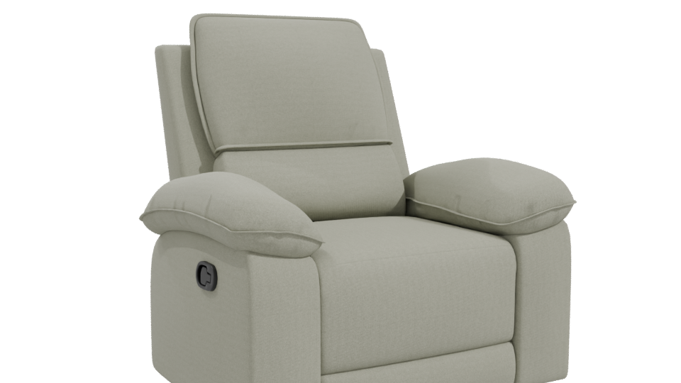 Contemporary Recliner Chair 3D Model - Professional 3D Model Render 10