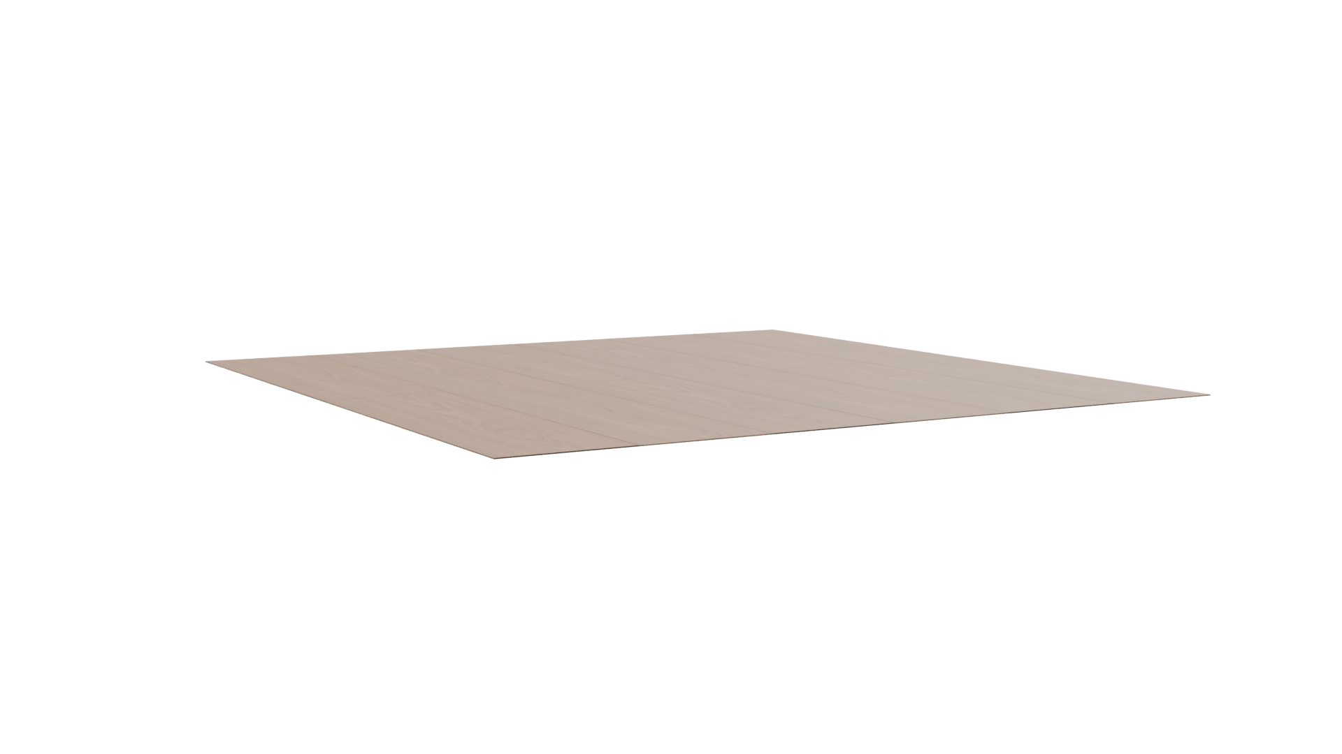 Sleek Wooden Dining Table 3D - Professional 3D Model Render 7