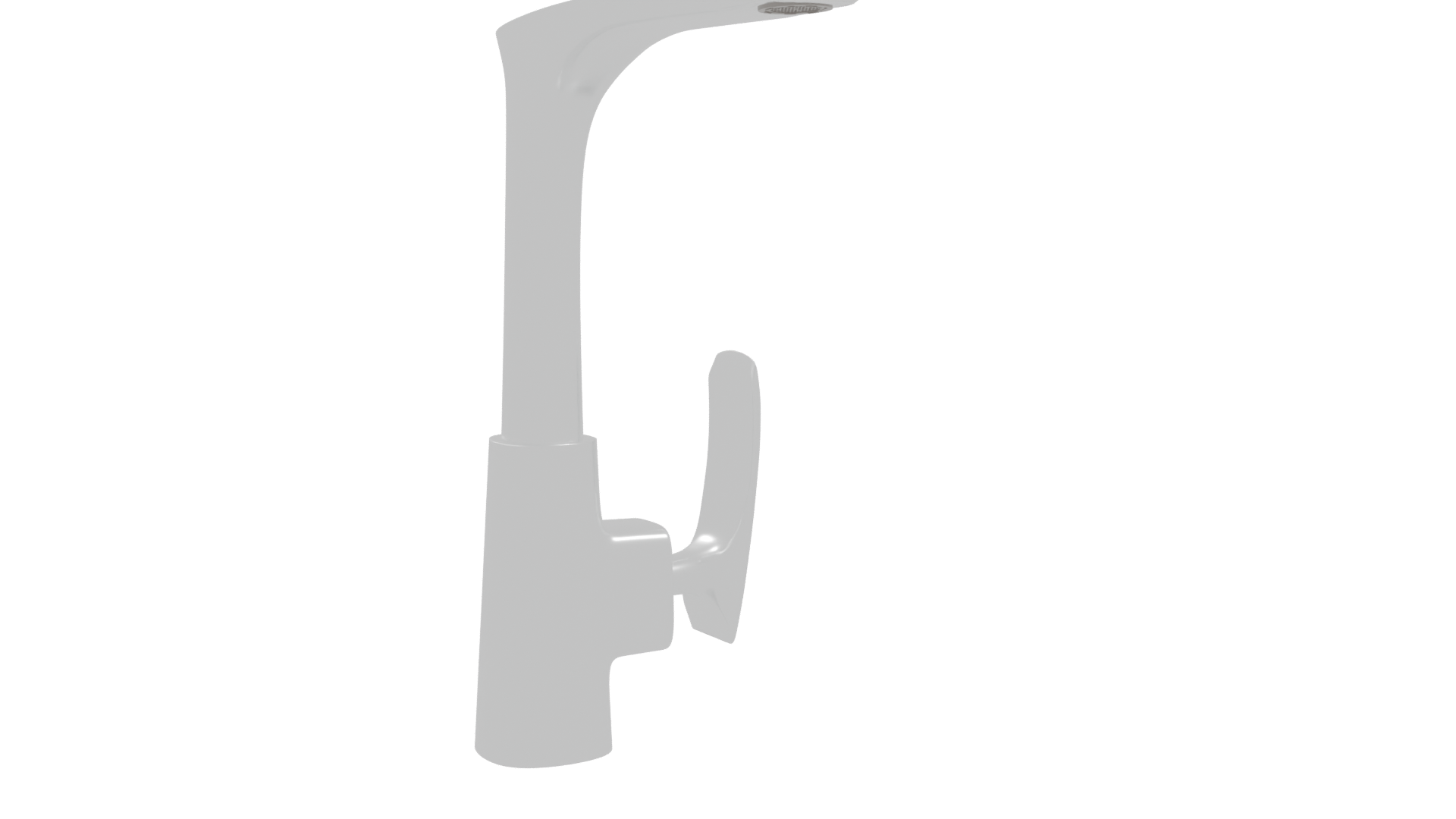 Sleek Kitchen Faucet Model 3D - Professional 3D Model Render 22