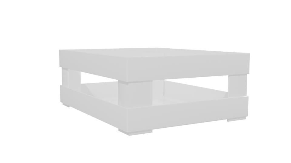 Stylish Wooden Crate Model - Professional 3D Model Render 13