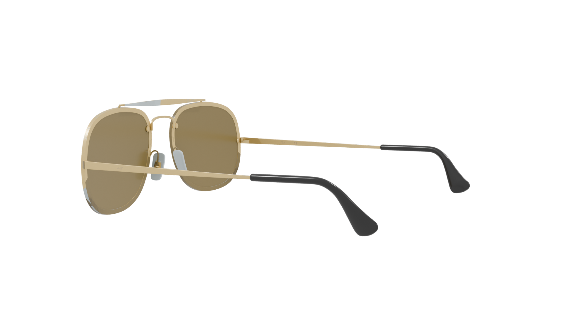 Stylish Aviator Sunglasses Model - Professional 3D Model Render 3