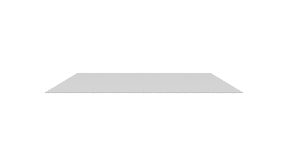 Sleek Minimalist Rectangular Table 3D Model - Professional 3D Model Render 8