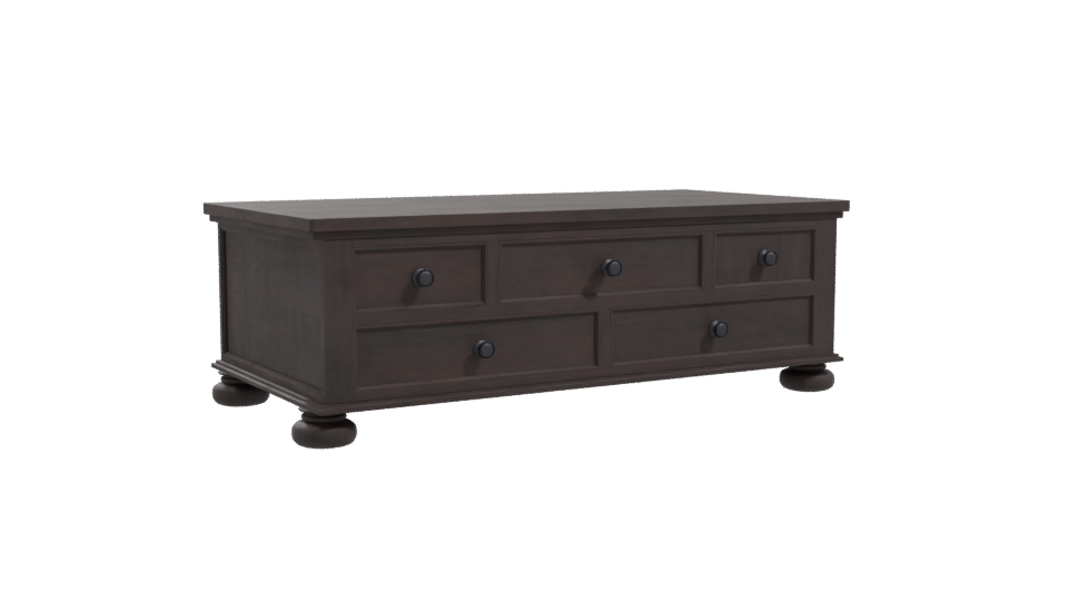 Porter Coffee Table 3D Model - Professional 3D Model Render 10