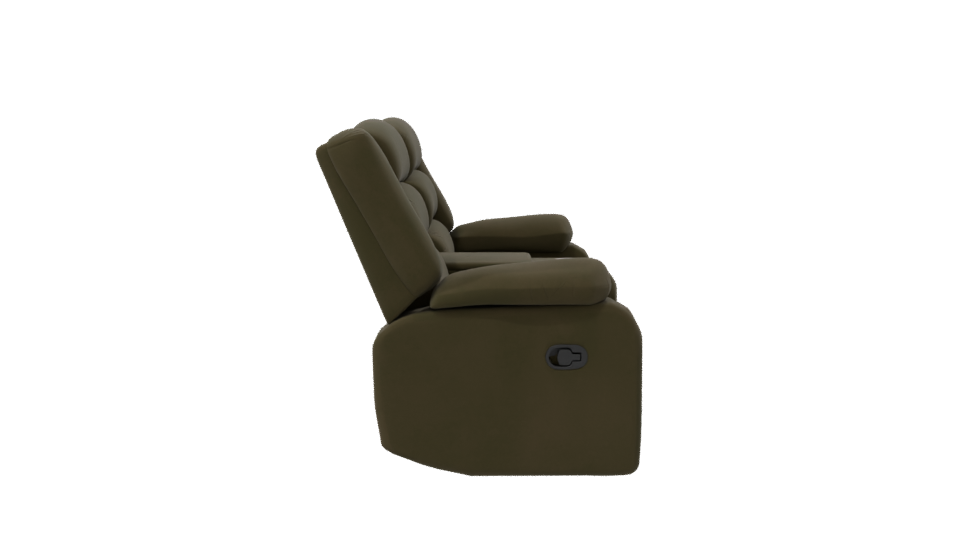 Stylish Reclining Sofa 3D Model - Professional 3D Model Render 8