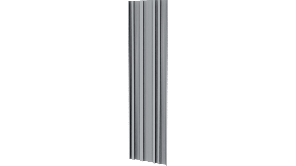 Stylized Vertical Textured Column 3D Model - Professional 3D Model Render 6