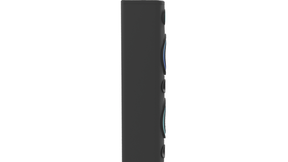 Stylish RGB Floor Speaker 3D Model - Professional 3D Model Render 8