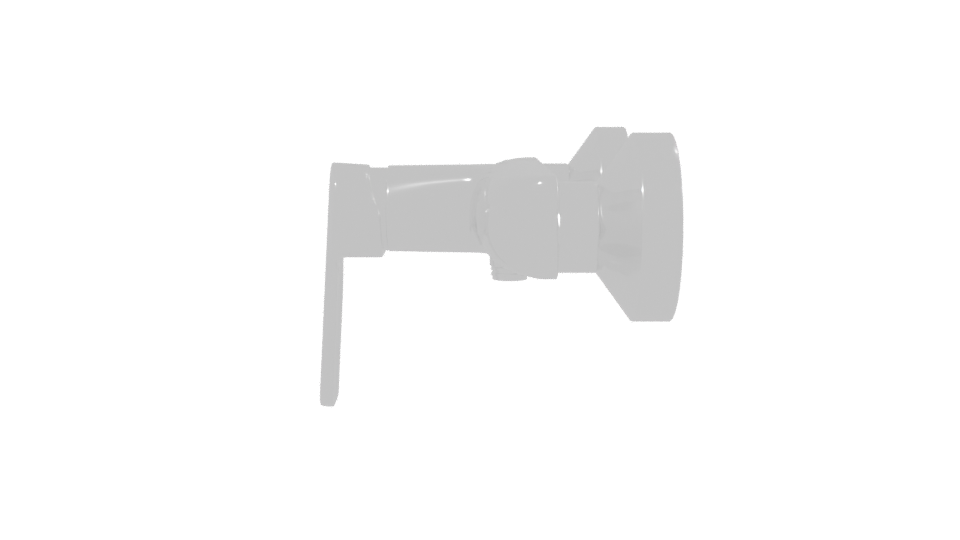 Modern Bathroom Faucet 3D Model - Professional 3D Model Render 2