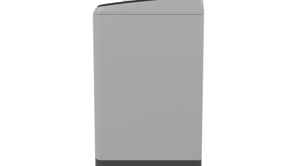 Compact Household Washing Machine 3D - Professional 3D Model Render 2