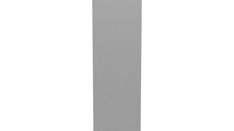 Sleek Stainless Steel Refrigerator 3D Model - Professional 3D Model Render 5