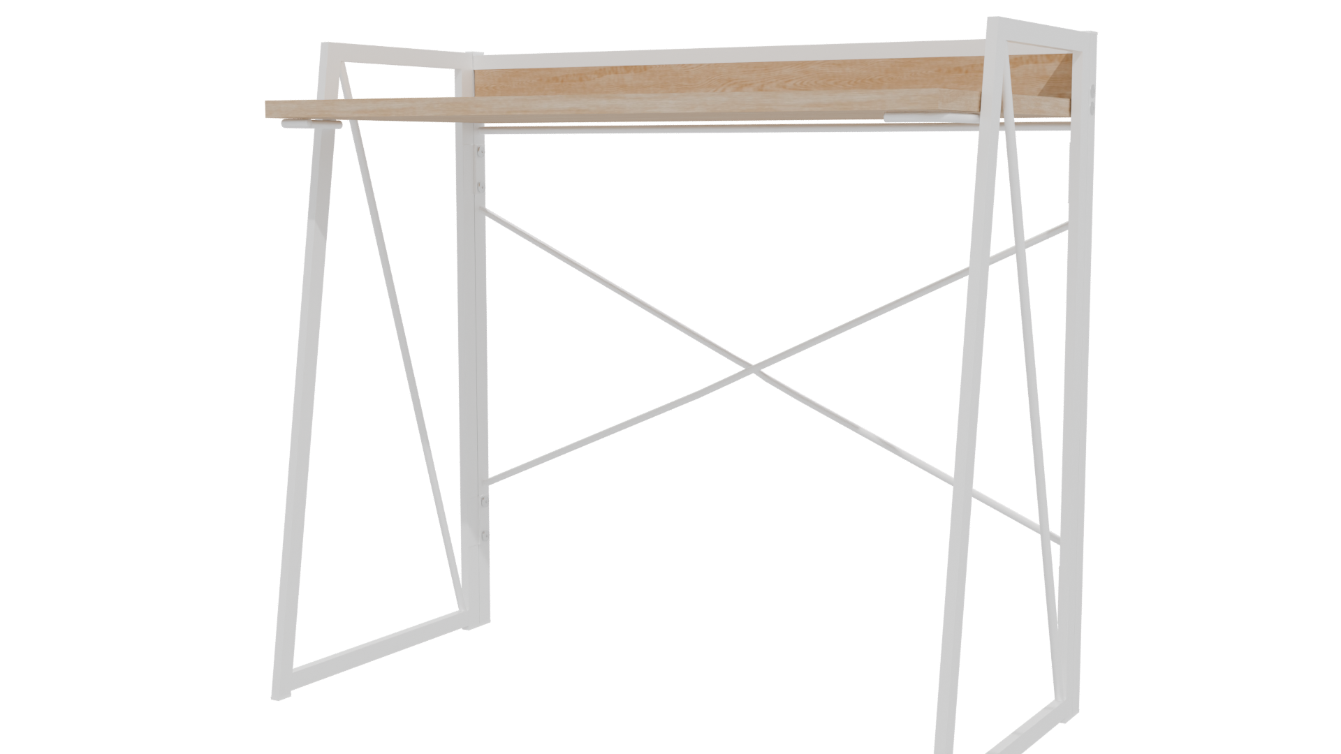 Minimalist Office Desk 3D Model - Professional 3D Model Render 12