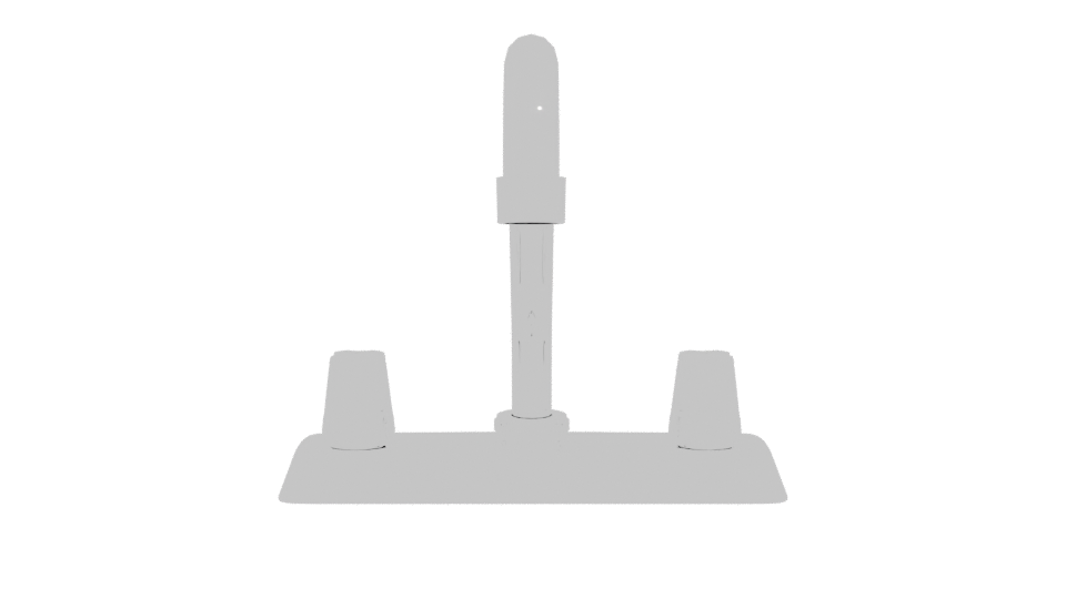 Modern Bathroom Faucet 3D Model - Professional 3D Model Render 11