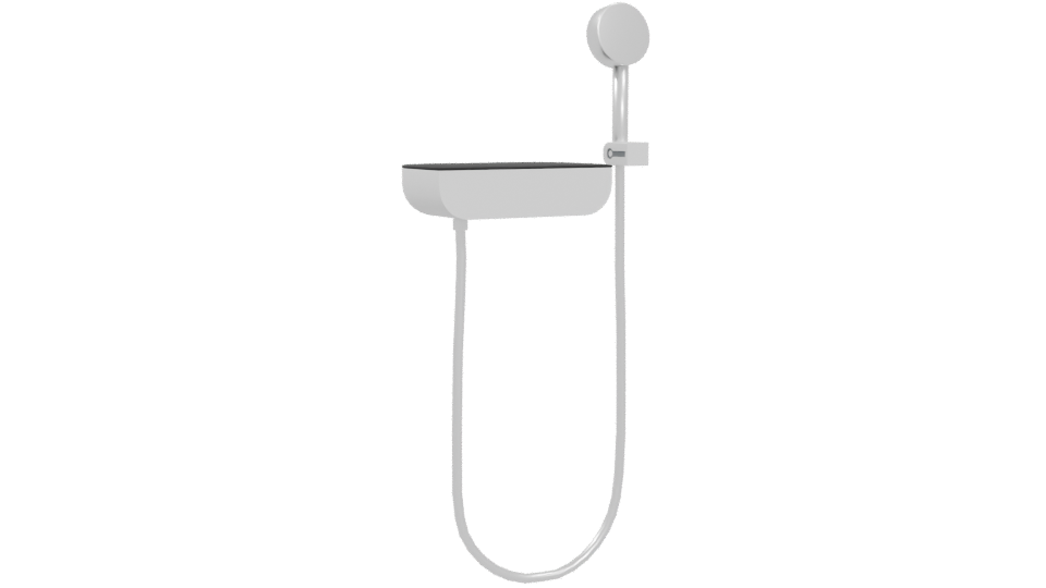 Stylish Shower Head Model 3D - Professional 3D Model Render 4