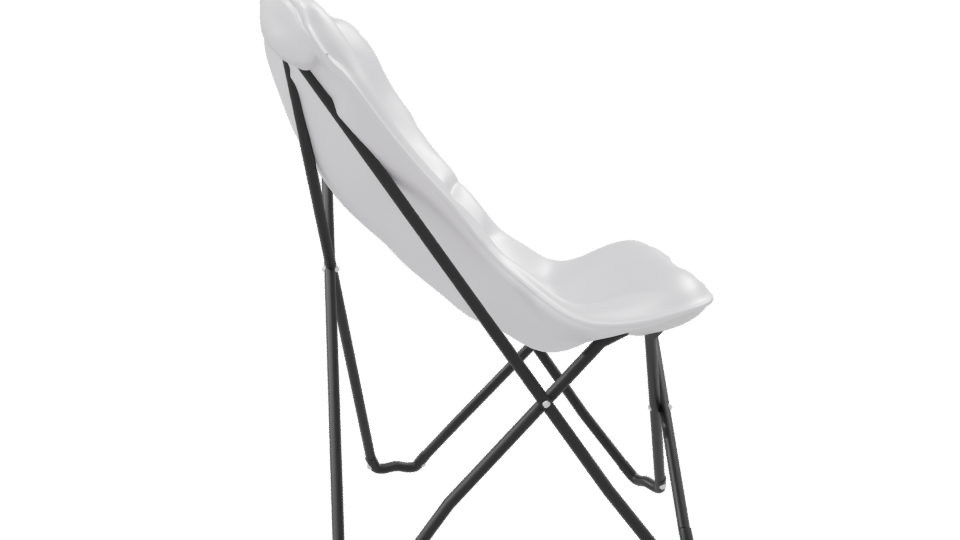 1169201 Butterfly Chair 3D Model - Professional 3D Model Render 8