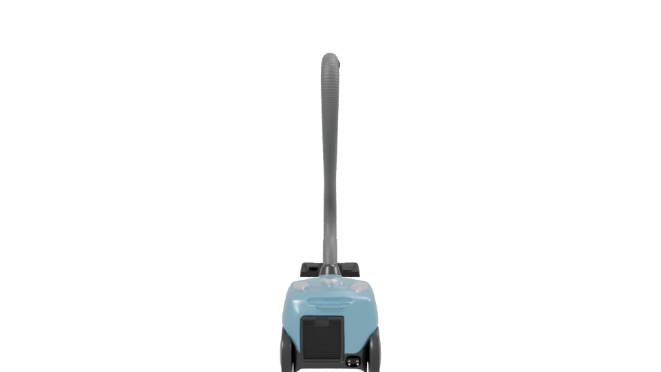 Compact Portable Vacuum Cleaner 3D Model - Professional 3D Model Render 2