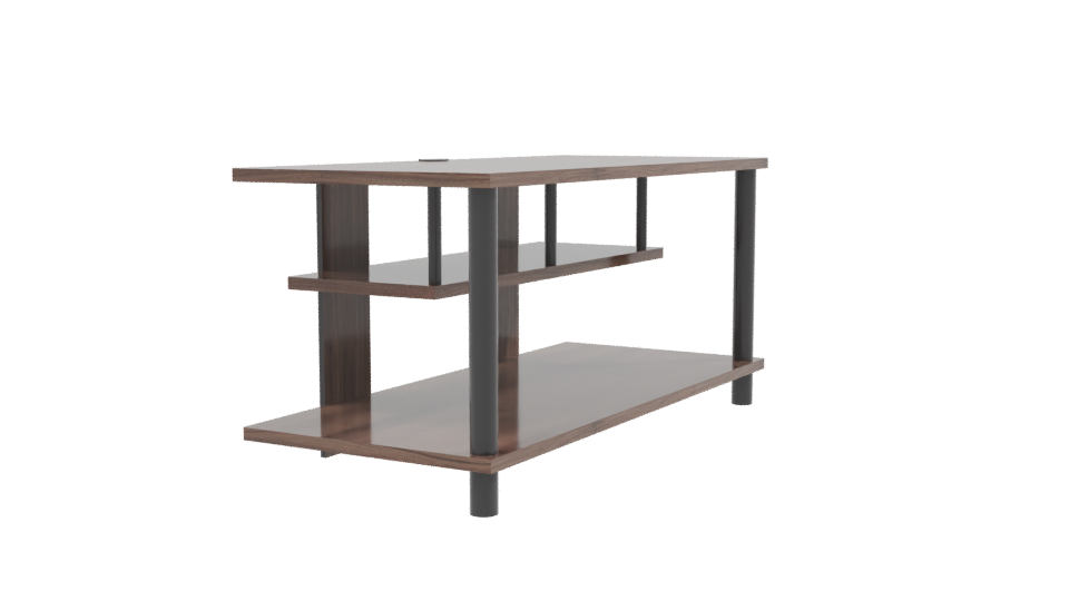 Modern TV Rack 3D Model - Professional 3D Model Render 9