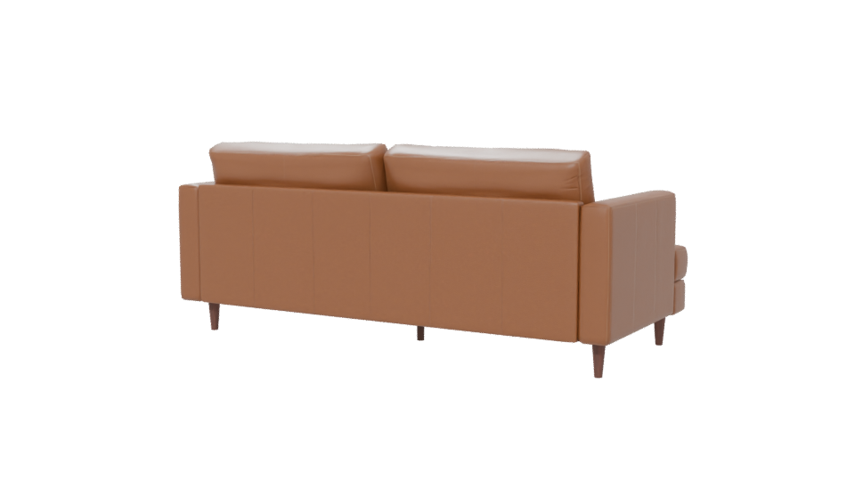 Modern Leather Sofa 3D Model - Professional 3D Model Render 6