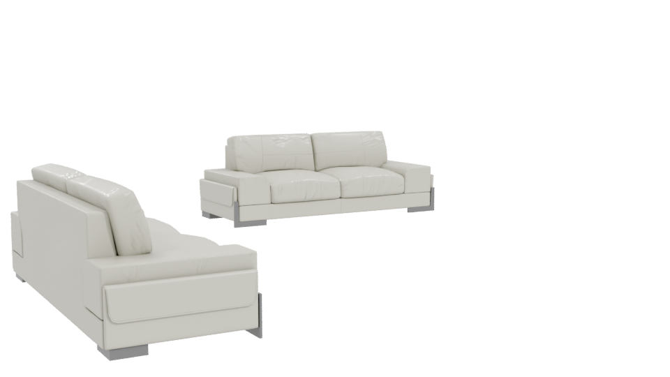 Contemporary Modular Sofa Set 3D Model - Professional 3D Model Render 10