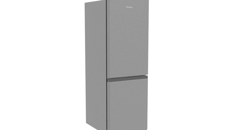 Sleek Stainless Steel Refrigerator 3D Model - Professional 3D Model Render 10