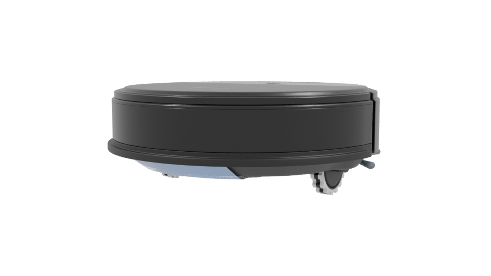 Compact Robotic Vacuum Cleaner 3D - Professional 3D Model Render 3