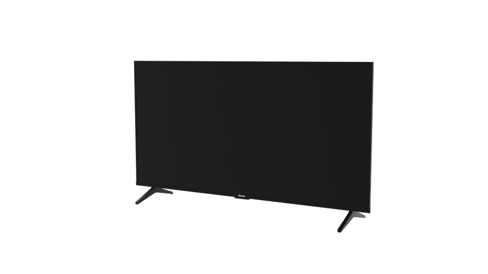 Sleek Modern TV Display Model - Professional 3D Model Render 12