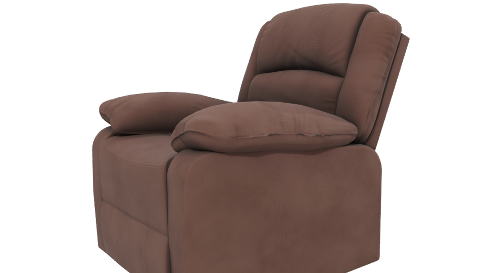 Stylish Recliner Chair 3D Model - Professional 3D Model Render 13