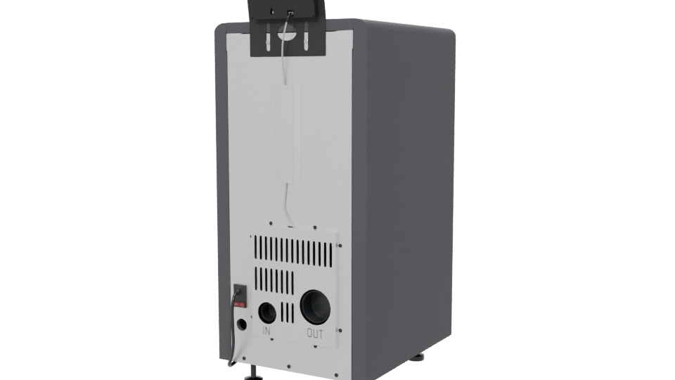 Multifunctional Digital Kiosk Model - Professional 3D Model Render 6