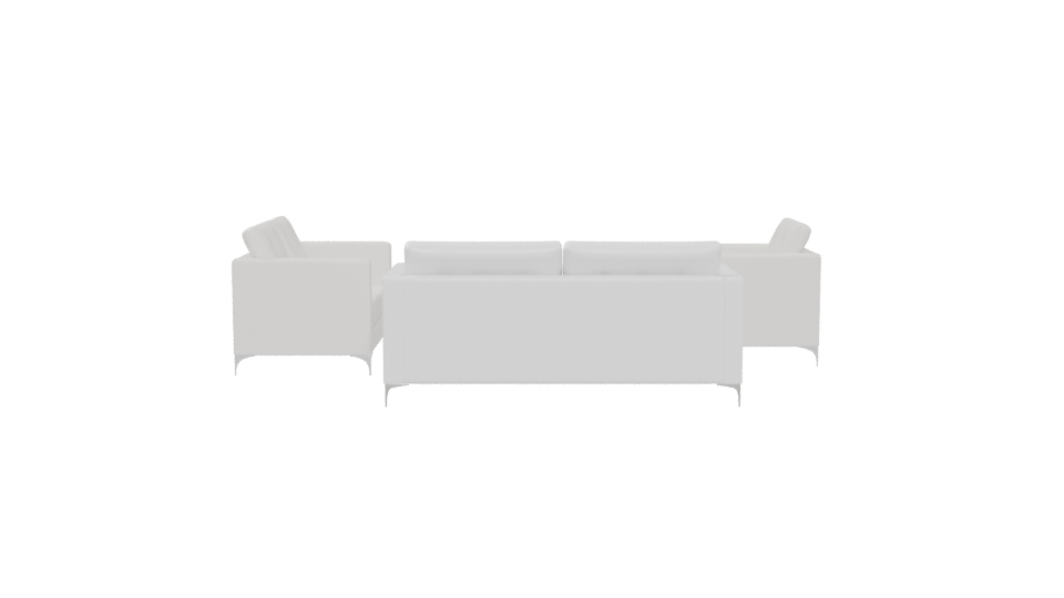 Cozy Modern Sofa Set 3D - Professional 3D Model Render 5