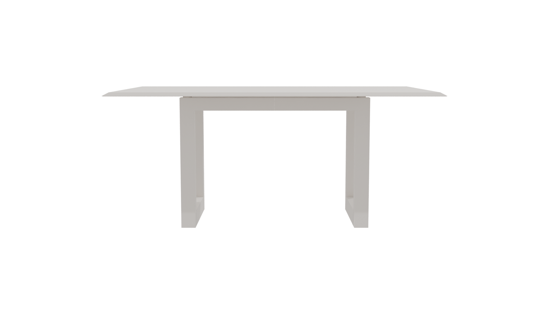 Stylish Glass Top Table 3D - Professional 3D Model Render 3